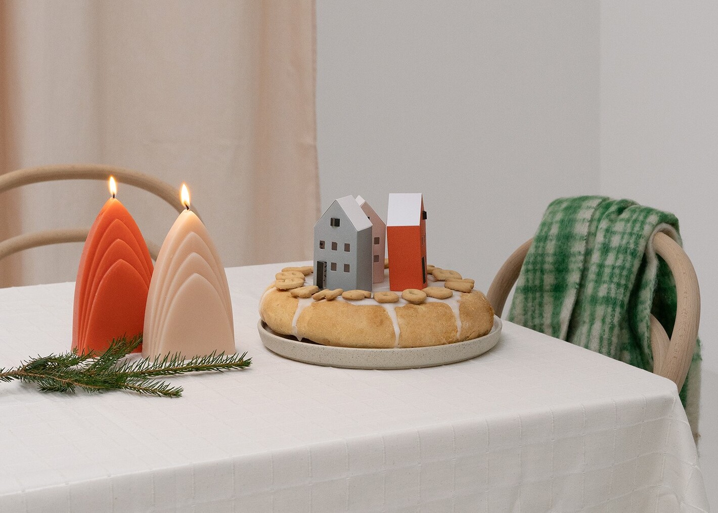 ペーパークラフト クリスマス 家 建物 キット｜JURIANNE MATTER